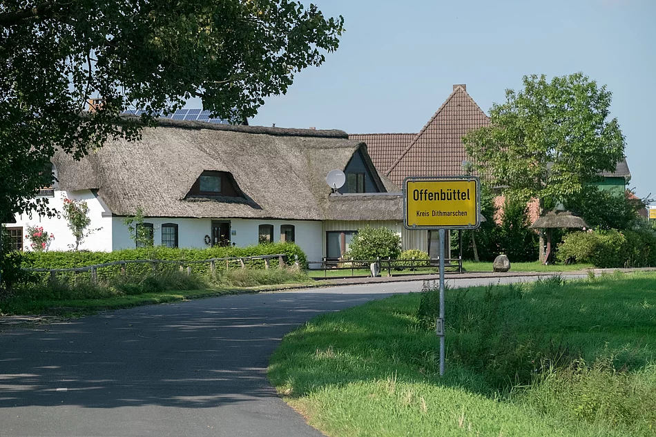 Ortsschild Offenbüttel Ortsschild Offenbüttel